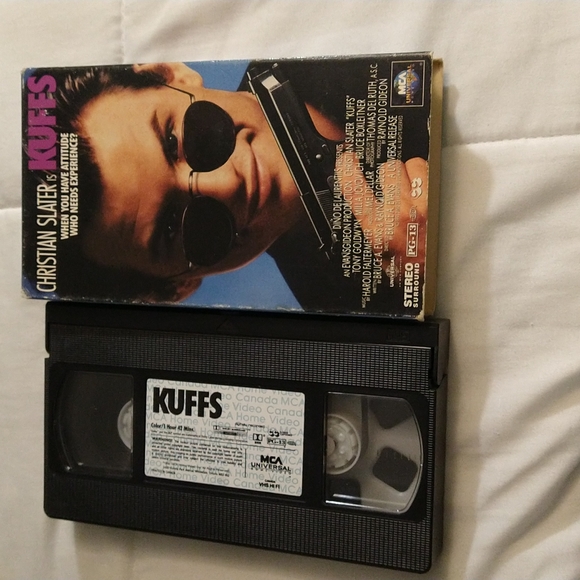 6/$15 Kuffs 1992 ‧Action Comedy vhr tape - Picture 3 of 4